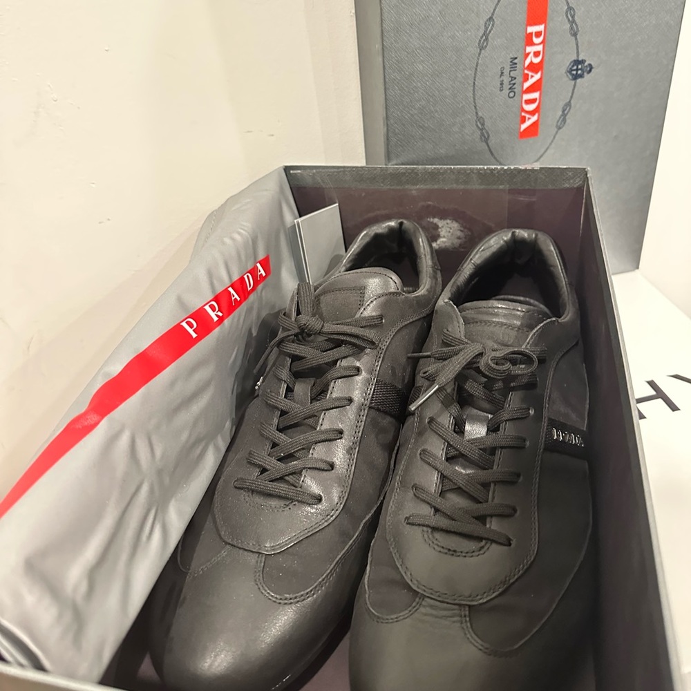 Prada black sneakers - Picture 4 of 5